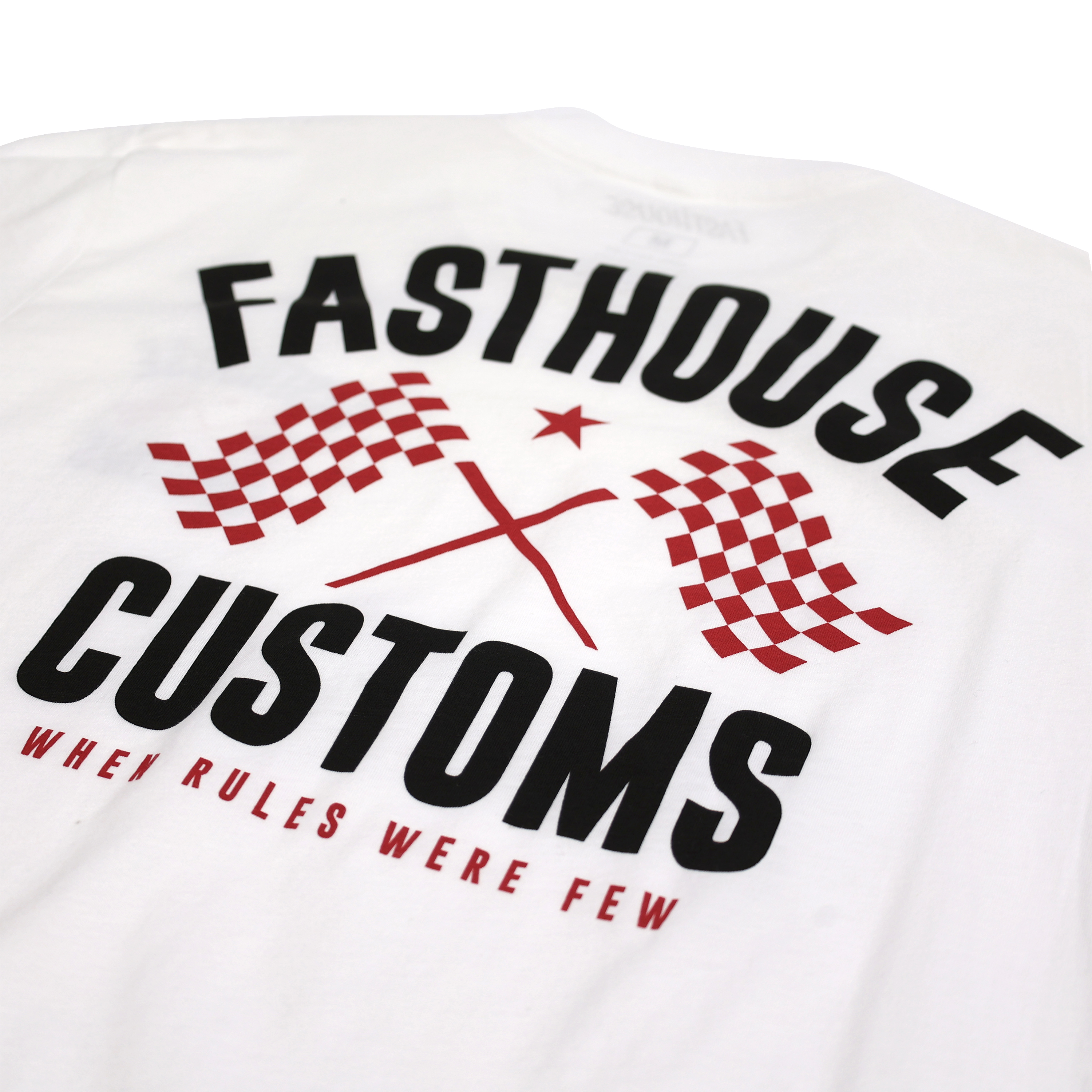 68 Trick Tee - White-Red_Detail3